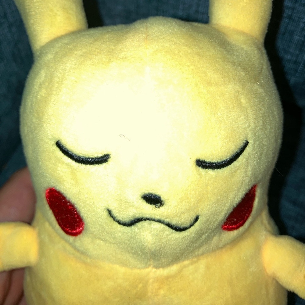 Ichiban Kuji Pikachu Sleeping Plush Charizard Last One Prize Banpresto Japan - Picture 5 of 7